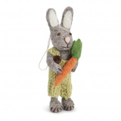 Grey Bunny with Green Pants...