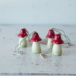 Mushroom Ornament Polly...