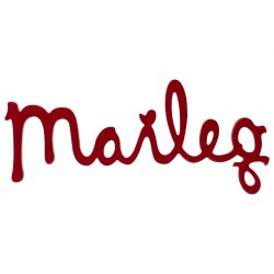 Maileg Wooden Logo - Red...