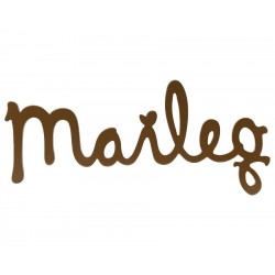 Maileg Wooden Logo - Gold...