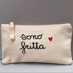 Busta Canvas SONO FRITTA -...