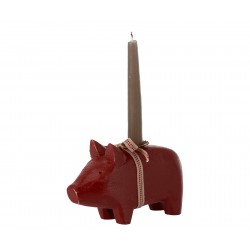 Pig candle holder, Small -...