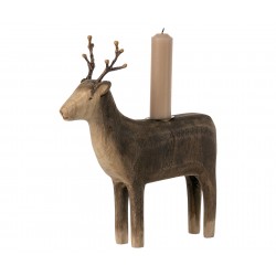 Reindeer candle holder,...