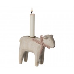Lamb Candle Holder Pink...