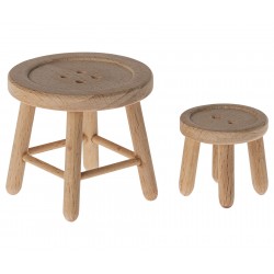 Table and stool set, Mouse...