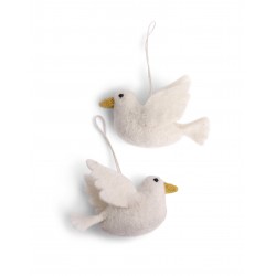 Peace Dove - set of 2  -...