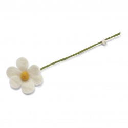 Simple Flower - White - Gry...