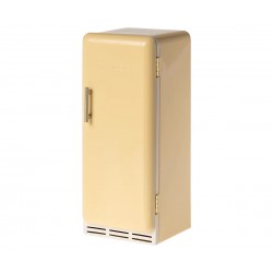 Miniature fridge - Yellow...