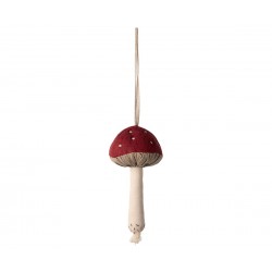 Mushroom ornament - Red...