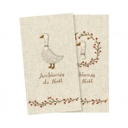 Napkin, Goose- Large 2024 -...