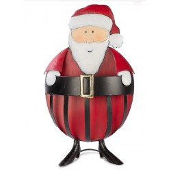 Santa Red with basket big -...