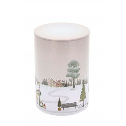 Medium Cookie Tin - Snowy...