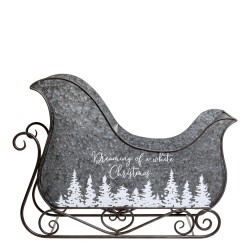 Sleigh of Santa w. motif  -...