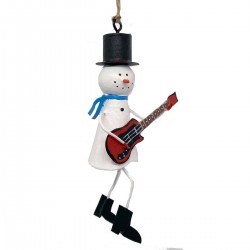 Snowman Guitarist - Santa...