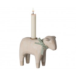 Candle holder, Lamb - Mint...