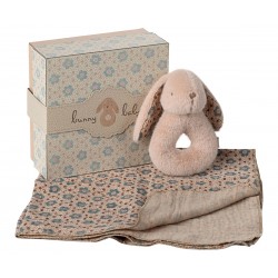 Rabbit rattle set - Powder...