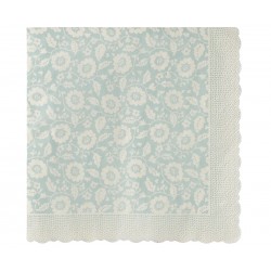 Napkin, Flowers - Mint 2025...