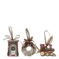 Noël Ornament set of 3 -...