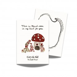 Postcard - Mushroom Mice -...
