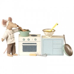 Cooking Set with Chef - MAILEG