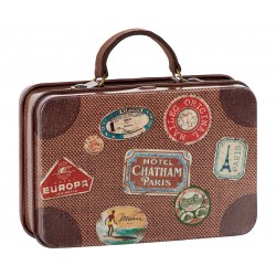Metal Suitcase Brown travel...