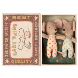 Baby Mice Twins in matchbox...