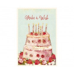 "Make a wish" Single Card...