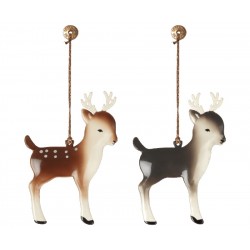 Bambi Metal Ornament 2 ass....