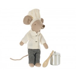 Chef mouse w. soup pot and...